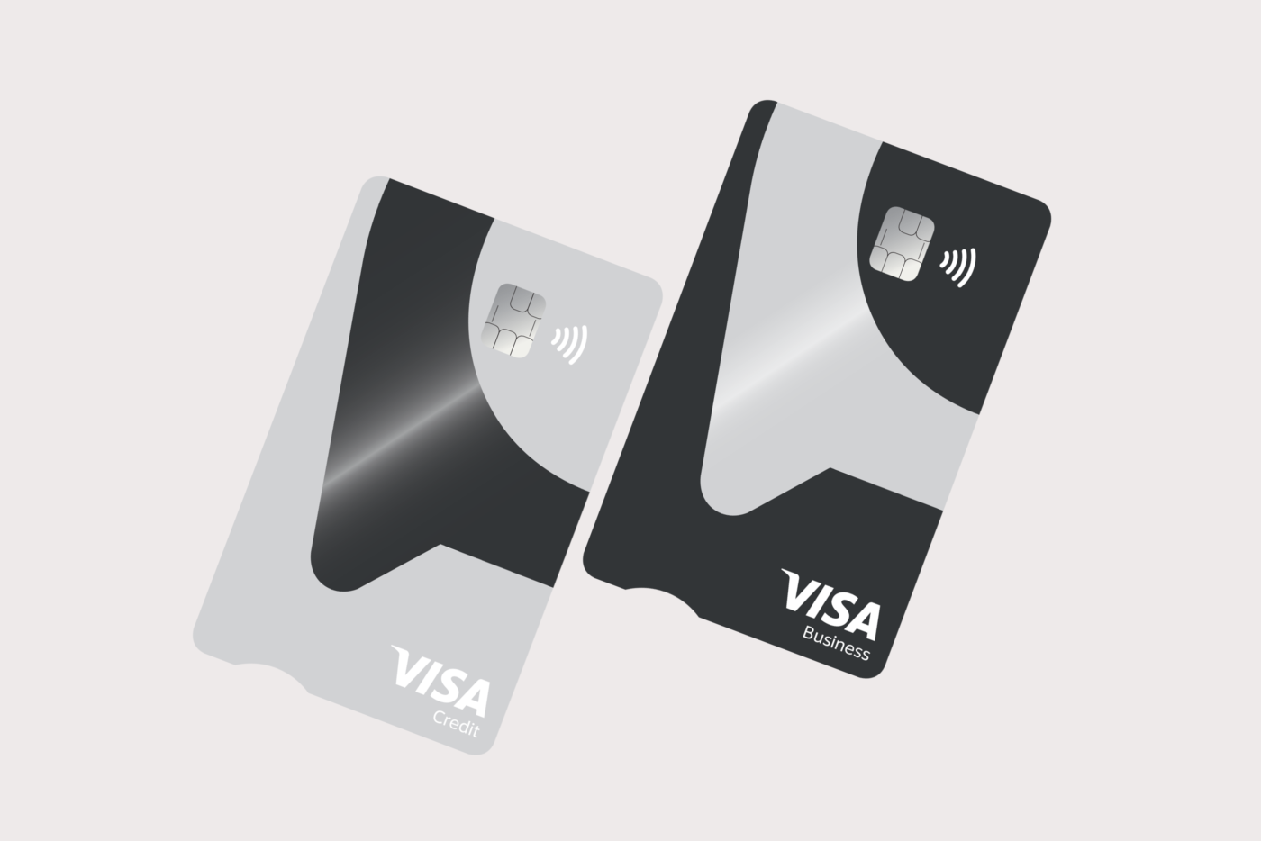 Illustrativt bilde av LOKALBANK Privat og LOKALBANK Ansatt kredittkort